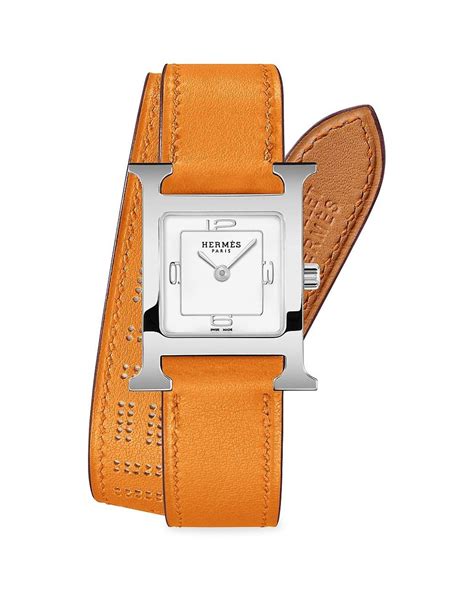 hermes kelly watch double strap|hermes double wrap watch band.